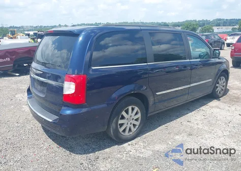 2014 Chrysler Town & Country Touring из США, поврежденный, VIN 2C4RC1BG2ER317886